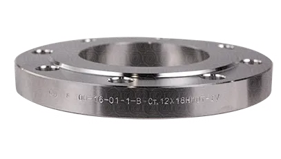 Фланец плоский 100-16-01-1-B-ст AISI 321-IV ГОСТ 33259-2015