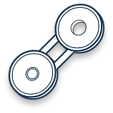 Заглушки поворотные