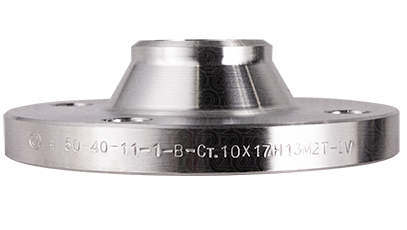 Фланец воротниковый 50-40-11-1-B-ст 10Х17Н13М2Т-IV ГОСТ 33259-2015