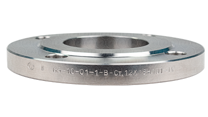 Фланец плоский 65-10-01-1-B-ст 12Х18Н10Т-IV ГОСТ 33259-2015