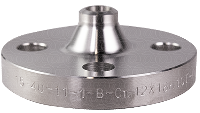 Фланец воротниковый 15-40-11-1-B-ст 12Х18Н10Т-IV ГОСТ 33259-2015