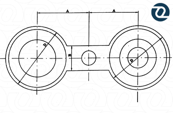 Заглушка поворотная З.П. (III)-350-25 (S-38 мм) 09Г2С Т-ММ-25-01-06