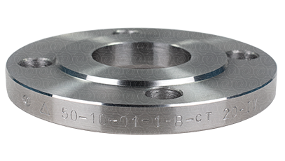 Фланец плоский 50-10-01-1-B-ст 20-IV ГОСТ 33259-2015