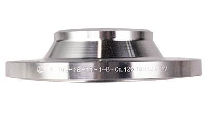 Фланец воротниковый 100-16-11-1-B-ст AISI 321-IV ГОСТ 33259-2015